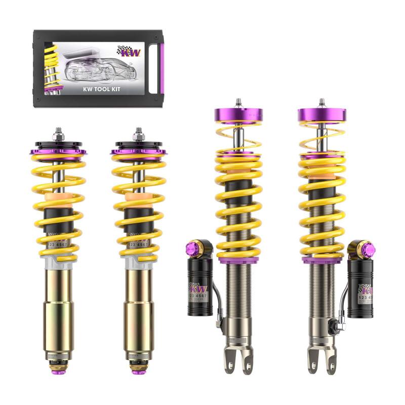 KW Coilover Kit V4 2021+ Porsche 911 (991) Turbo /Turbo S/ Coupe / Cabrio - 3A771090