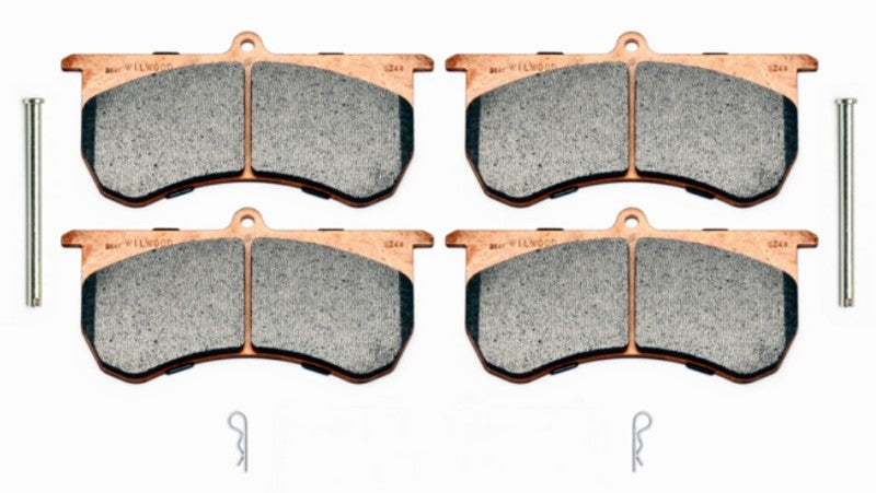 Wilwood Pad Set Metallic 9115 w/ Pins & Clips GNX4 - 150-10479-PS