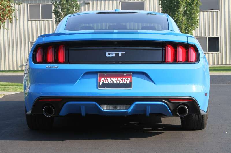 Flowmaster 15-17 Mustang GT 5.0L American Thunder SS Axle-Back Exhaust System - 817749