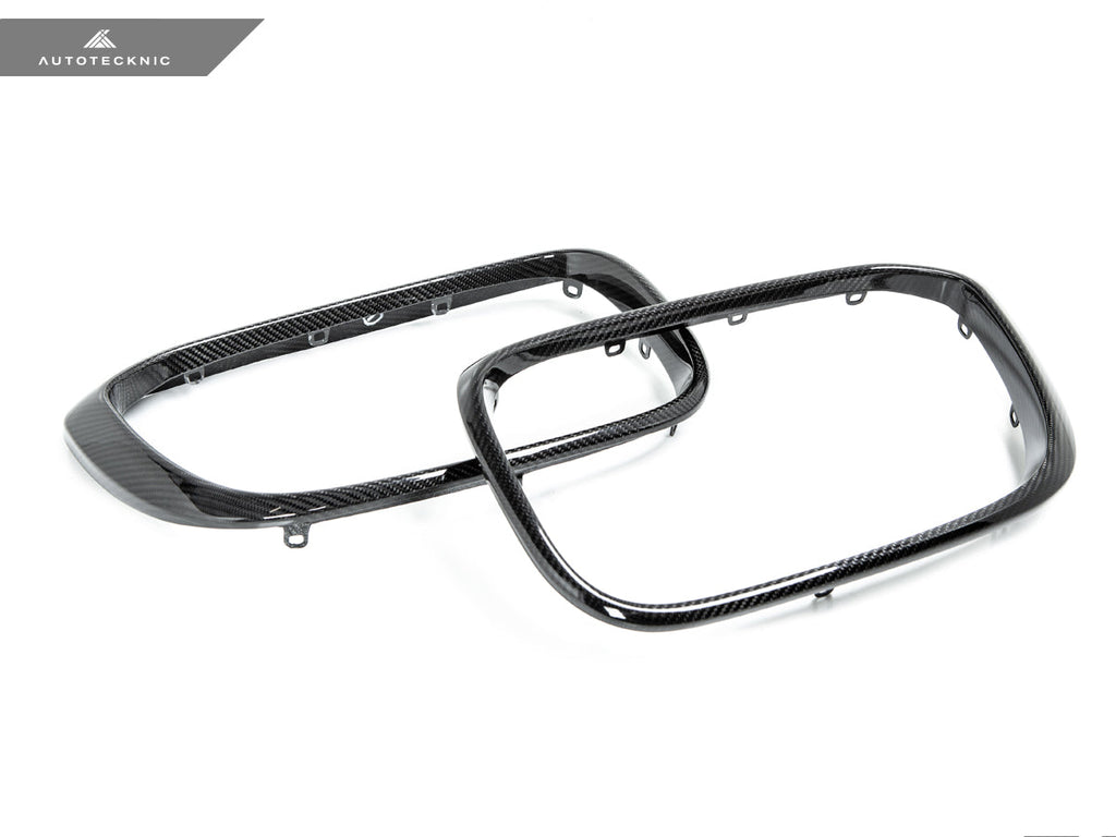 AutoTecknic Replacement Dry Carbon Grille Surround Set - BMW F97 X3M | F98 X4M
