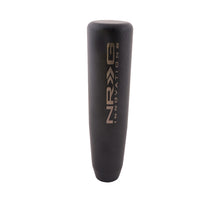 Load image into Gallery viewer, NRG Universal Short Shifter Knob - 5in. Length / Heavy Weight 1.27Lbs. - Black Wrinkle Finish - SK-480BK