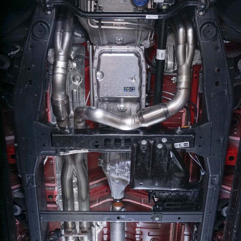 Stainless Works 2019+ Chevrolet Silverado 5.3/6.2 Catted Headers 1-7/8in Primaries 3in Leads X-Pipe - CT19HCAT