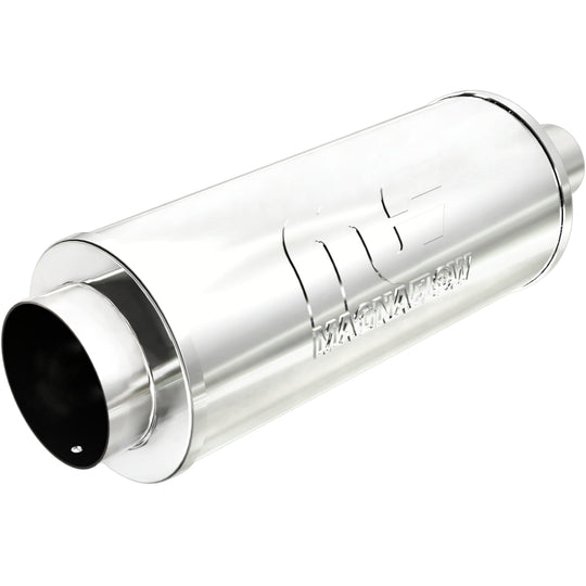 MagnaFlow Muffler W/Tip Mag SS 14X6X6 2.25/4. - 14846