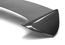 Load image into Gallery viewer, Seibon 08-10 Subaru WRX/STi Hatchback OEM-style Carbon Fiber Rear Spoiler w/ LED Cutout - RS0809SBIMP-STI