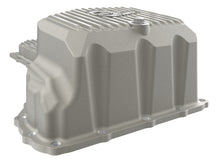 Load image into Gallery viewer, aFe GM Diesel Trucks 17-19 V8-6.6L L5P POWER Street Series Engine Oil Pan Raw w/ Machined Fins - 46-71360A