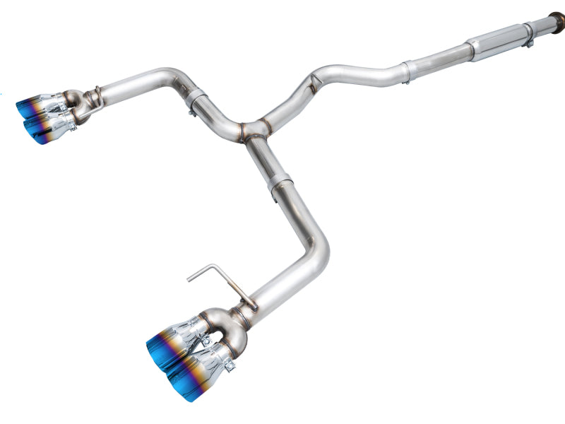 AWE Tuning 22-26 Subaru WRX Track Edition Exhaust - Vapor Blue Tips - 3020-49979