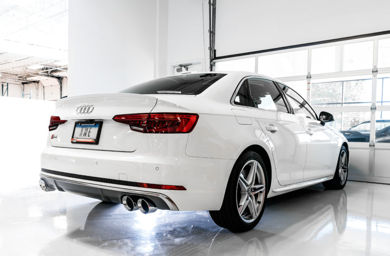 AWE Tuning Audi B9 S5 Sportback SwitchPath Exhaust - Non-Resonated (Black 102mm Tips) - 3025-43046
