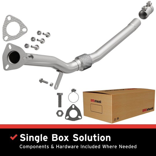 BRE Exhaust 02-05 A4 Quattro A4 1.8L Front Pipe Kit - 107-0242