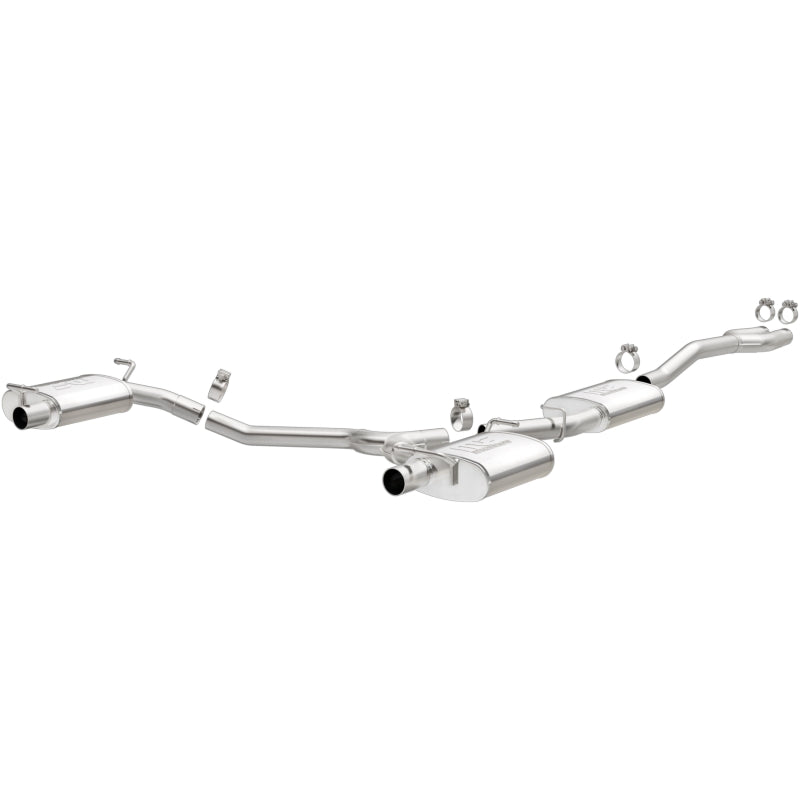 MagnaFlow Cat-Back SS Dual Split Rear Exit 2015 Dodge Charger/Chrysler 300C 3.6L V6 (Uses OEM Tips) - 19225