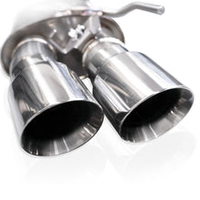 Load image into Gallery viewer, Stainless Works 2024 Mustang GT Catback Quad Tips Legend Sound X-Pipe Performance Connect Exhaust - M24QUADXPCL