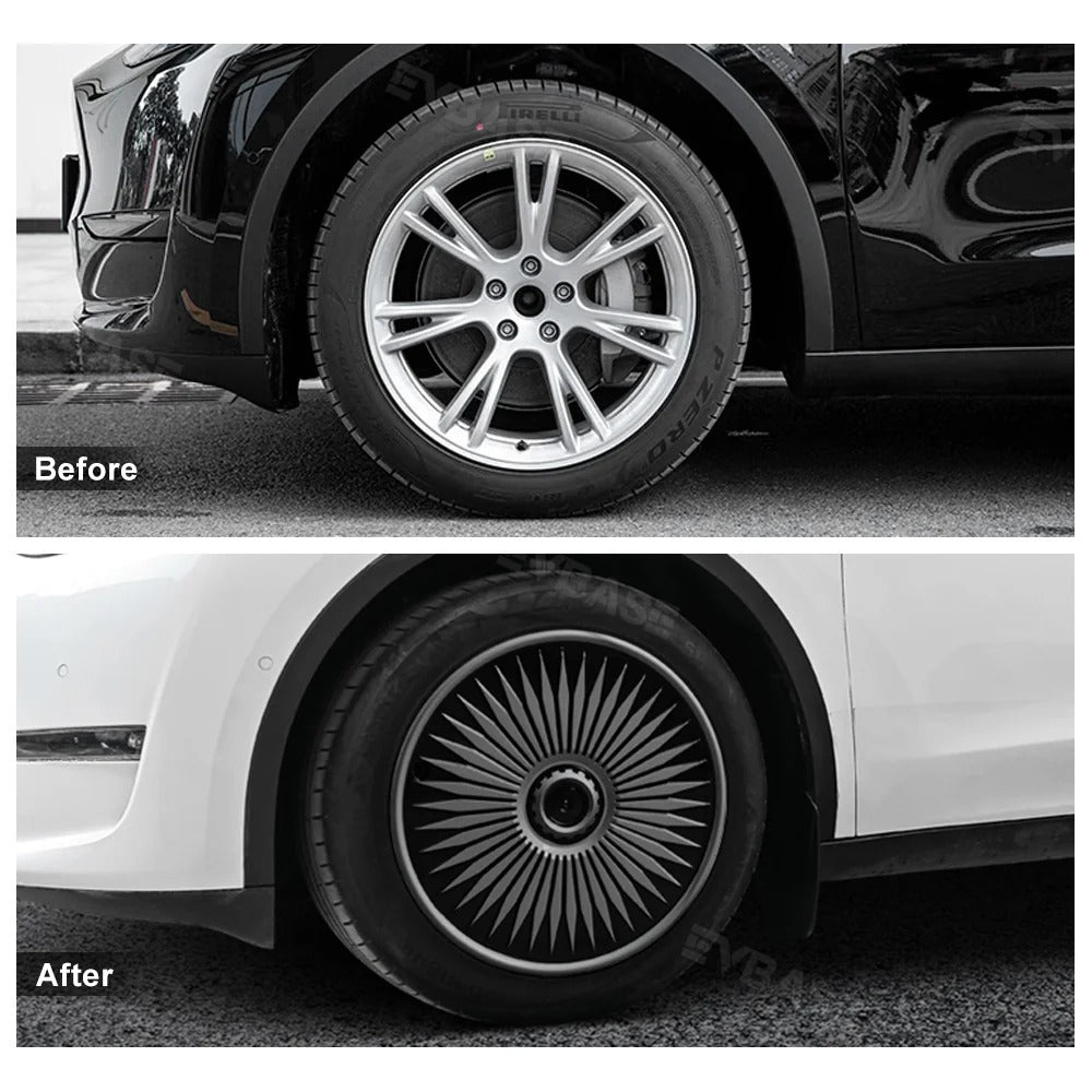 TESERY 19″ Wheel Cover Unlimited Style For Model Y (4PCS)