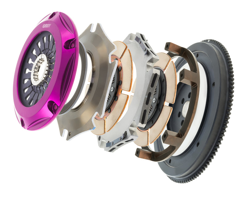 Exedy 1993-1994 Nissan Skyline GTR L6 Hyper Twin Cerametallic Clutch Sprung Center Disc Pull Type - NM042SD