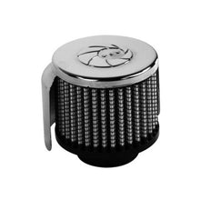 Load image into Gallery viewer, aFe MagnumFLOW Air Filters CCV PDS A/F CCV PDS 1-3/8Fx3Bx3T(Chr w/HS)x2-1/2H