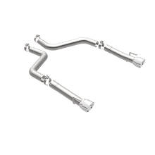 Load image into Gallery viewer, MagnaFlow Axle-Back 15-16 Dodge Charger 6.2/6.4L V8 Race Series SS Dual Tip Dual Rear Split Exit - 19235