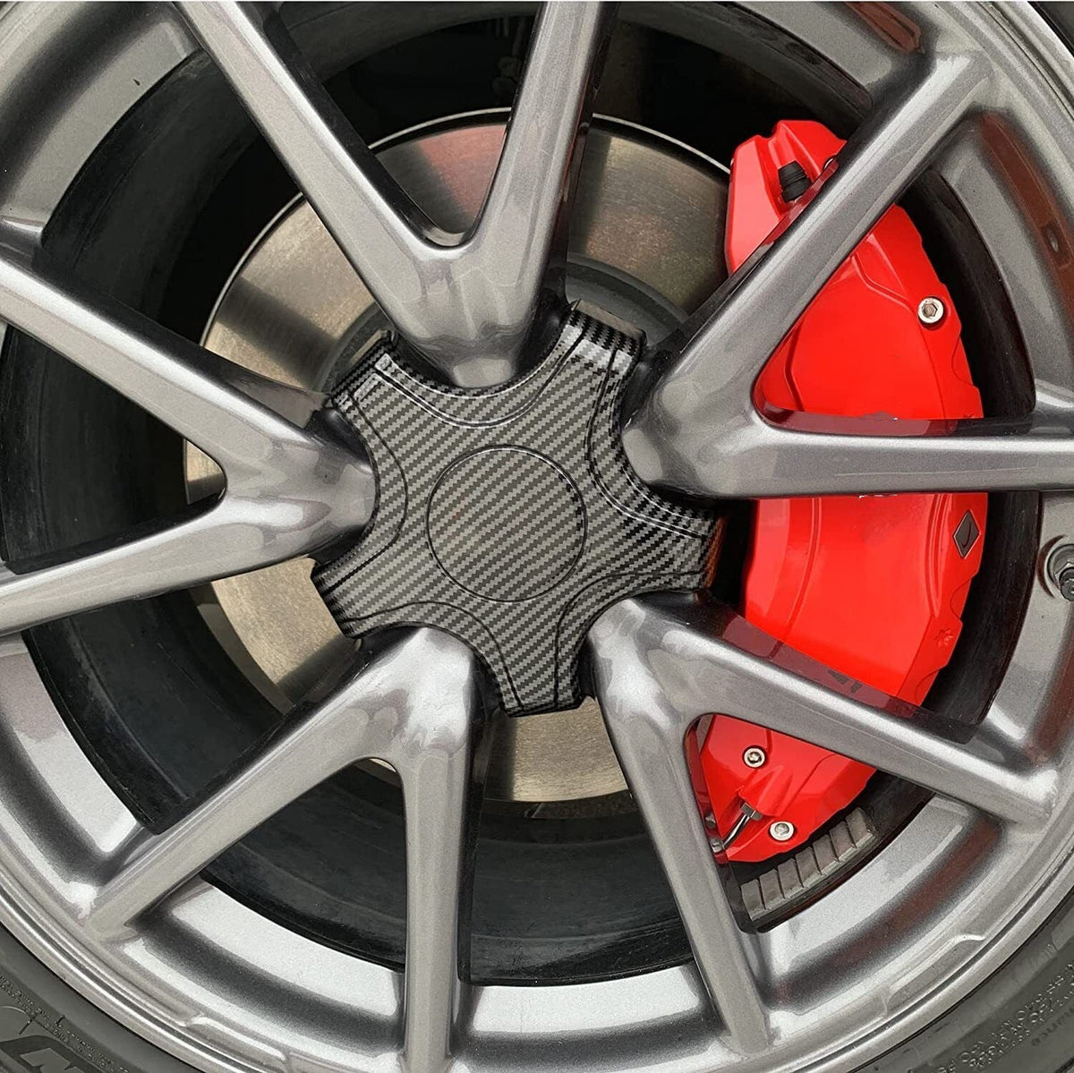 Aluminum Brake Caliper Covers for Model S/X | 4 Colors | Stainless Steel Hardware | Performance Look