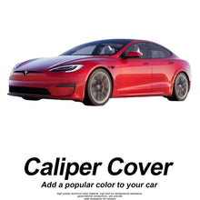 Load image into Gallery viewer, Aluminum Brake Caliper Covers for Model S/X | 4 Colors | Stainless Steel Hardware | Performance Look