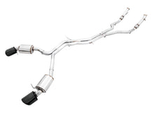 Load image into Gallery viewer, AWE Tuning Audi B9 RS5 Touring Edition Exhaust - w/ Diamond Black RS Tips - 3015-33108