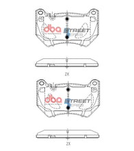 Load image into Gallery viewer, DBA 2017+ Audi Q5 TDB TFSi (FY) Street Series Front Brake Pads - DB15153SS