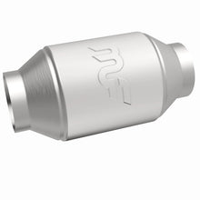 Load image into Gallery viewer, MagnaFlow Premium High Flow Metallic Converter 5in OD - 3in In / 3in Out - 69019