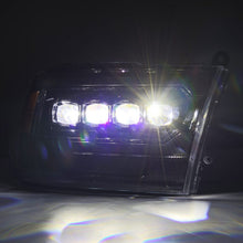 Load image into Gallery viewer, AlphaRex 09-18 Ram 2500 NOVA LED Proj Headlights Plank Style Alpha Blk w/Activ Light/Seq Signal/DRL - 880557