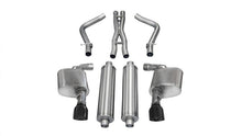Load image into Gallery viewer, Corsa 2012-2013 Dodge Charger SRT-8 6.4L V8 Black Sport Cat-Back Exhaust - 14463BLK
