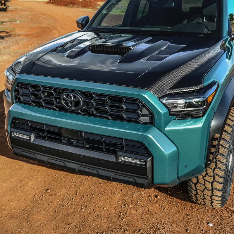 Seibon 2024 Toyota Tacoma TS-Style Carbon Fiber Hood - HD24TYTA-TS