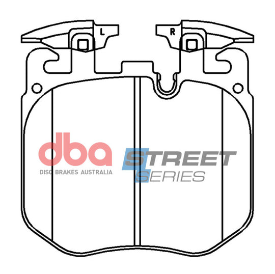 DBA 2018+ BMW X3 Street Series Front Brake Pads - DB15108SS
