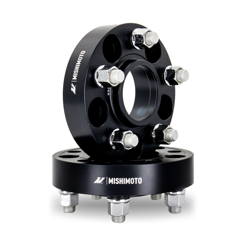 Mishimoto Wheel Spacers - 5X114.3 / 70.5 / 35 / M14 - Black - MMWS-001-350BK