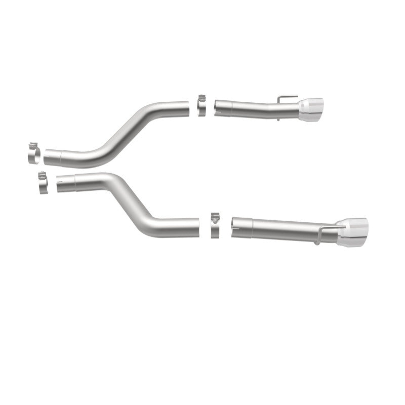 MagnaFlow Axle-Back 15-16 Dodge Charger 6.2/6.4L V8 Race Series SS Dual Tip Dual Rear Split Exit - 19235