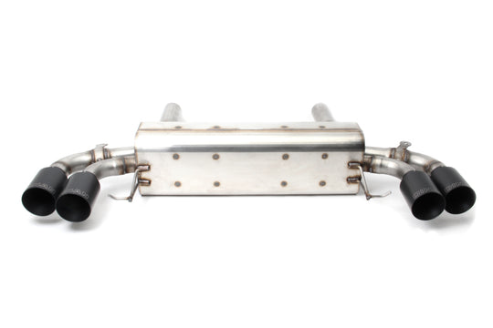 Dinan 18-23 BMW M550i (G30) Free Flow Axleback Exhaust System - Black Tips - D660-0075-BLK