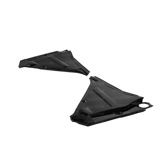 Seibon 09-10 Nissan GT-R R35 Carbon Fiber Cooling Plate - CP0910NSGTR