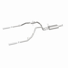 Load image into Gallery viewer, Magnaflow 09-13 Dodge Ram 1500 V6 3.6L Dual Spilt Rear Exit Polished Stainless C/B Perf Exhaust - 15249