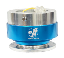 Load image into Gallery viewer, NRG Quick Release - Black Body/ Blue Chrome Ring - SRK-100BL