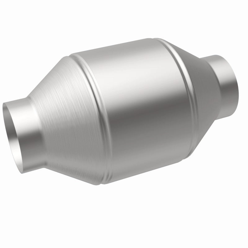 MagnaFlow Univ Cat Conv 2.5in Inlet/Outlet Center/Center Round 3in Body L x 5in W x 8.75in Overall L - 51656