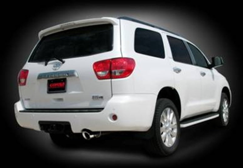 Corsa 2008-2017 Toyota Sequoia 5.7L V8 Polished Touring Cat-Back Exhaust - 14573
