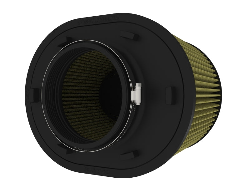aFe Magnum FORCE Intake Filter w/Pro GUARD 7 5-1/2IN F x (12-1/4x9-3/4)IN B x (11-1/4x8-3/4)IN Tx8IN - 24-91205G