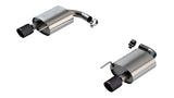 Borla 2024-2025 Ford Mustang Eco Boost 2.3L S-Type Axle Back Exhaust w/ Carbon Fiber Tips - 11986CFBA
