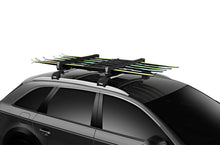 Load image into Gallery viewer, Thule SnowPack M Ski/Snowboard Rack - Black (Up to 4 Pair Skis/2 Snowboards) - 732412