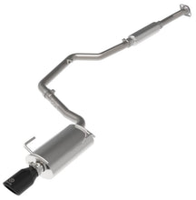 Load image into Gallery viewer, aFe POWER Takeda 12-16 Subaru Impreza 2.0L 2.5in 304SS CB Exhaust w/ Black Tips - 49-36052-B