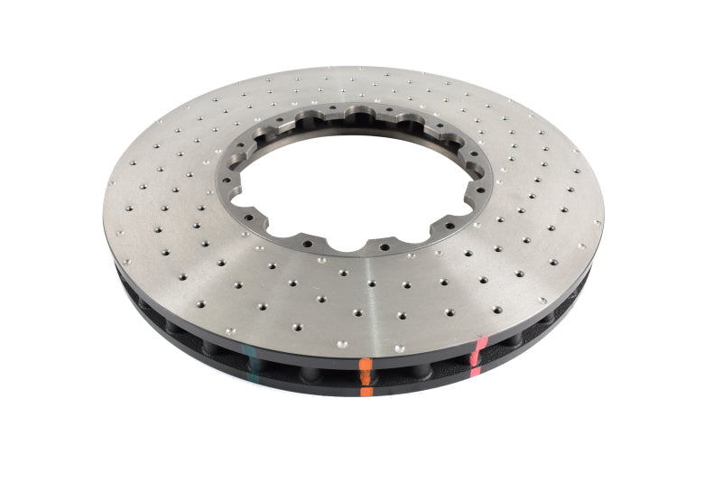 DBA 19+ Chevrolet Camaro ZL1 (w/ NAS Nuts) 5000 Series Cross Drilled & Dimpled KP Brake Rotor - DBA53940.1XD