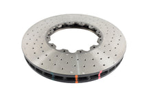 Load image into Gallery viewer, DBA 19+ Chevrolet Camaro ZL1 (w/ NAS Nuts) 5000 Series Cross Drilled &amp; Dimpled KP Brake Rotor - DBA53940.1XD