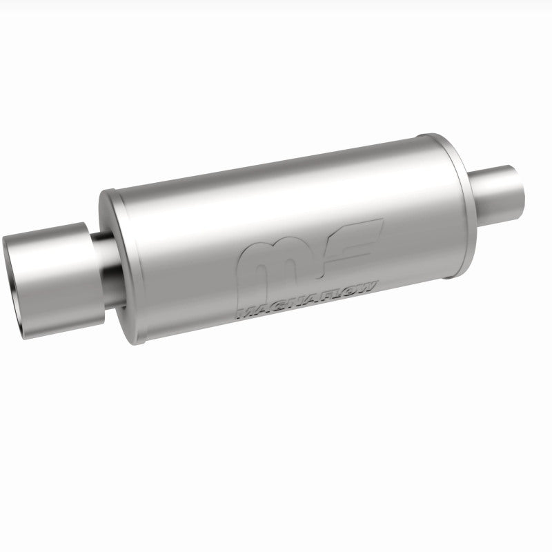 MagnaFlow Muffler W/Tip Mag SS 14X6X6 2.25/4. - 14817