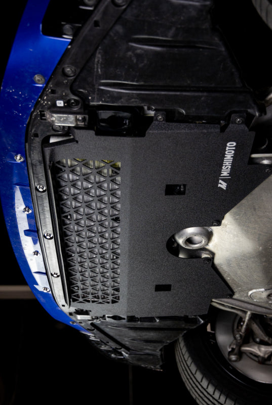 Mishimoto 2021+ BMW G80/G82/G87 M2/M3/M4 Skid Plate Engine - Wrinkle Black - MMSD-G80-21WBK