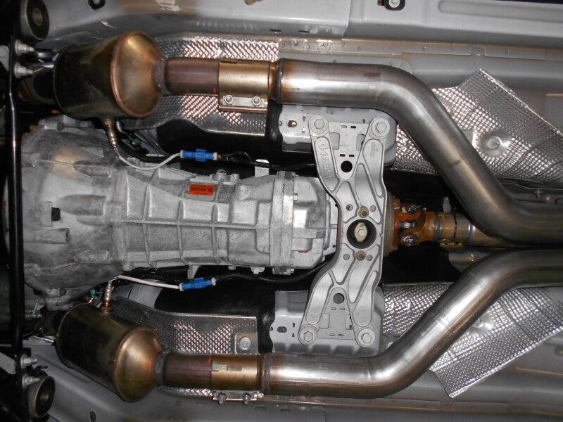 Flowmaster 05-10 Mustang 3in. American Thunder SS Cat-Back Exhaust System - 817494