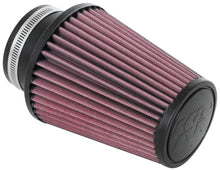 Load image into Gallery viewer, K&amp;N Universal Clamp-On Air Filter 3in Flange ID x 5in Base OD x 3.5in Top OD x 6in Height - RU-1039