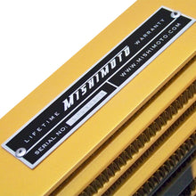 Load image into Gallery viewer, Mishimoto Eat Sleep Race Special Edition Gold M-Line Intercooler - MMINT-UMG