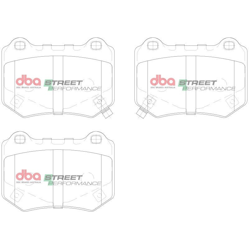DBA 18-21 Subaru STI Rear SP Performance Brake Pads - DB15007SP
