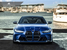 Load image into Gallery viewer, AutoTecknic Dry Carbon Podium V1 Front Grille Set - BMW G80 M3 | G82/ G83 M4