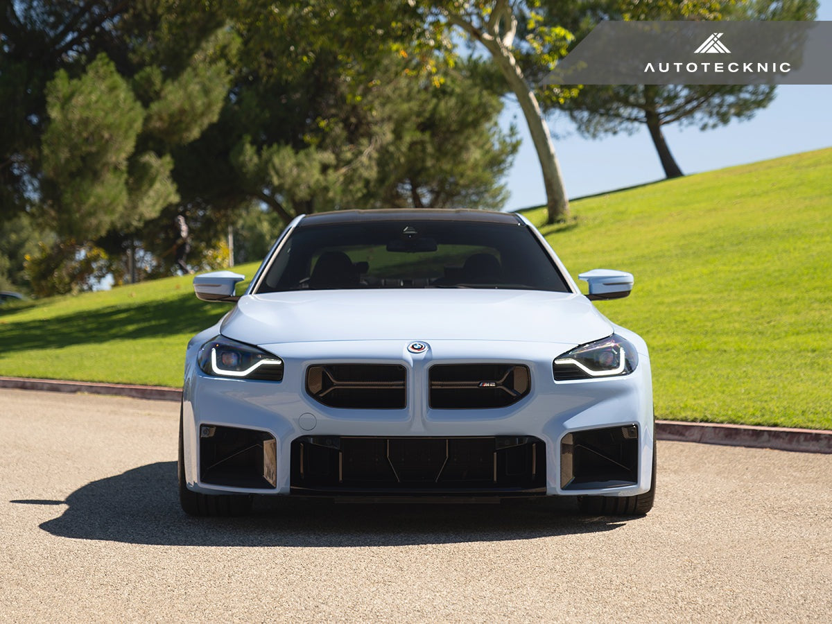 AutoTecknic Gloss Black Corsa Front Grille - BMW G87 M2