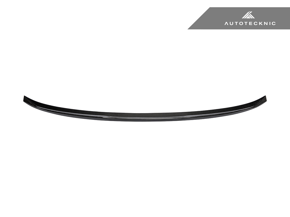 AutoTecknic Dry Carbon V1 Elevated Trunk Spoiler - BMW G80 M3